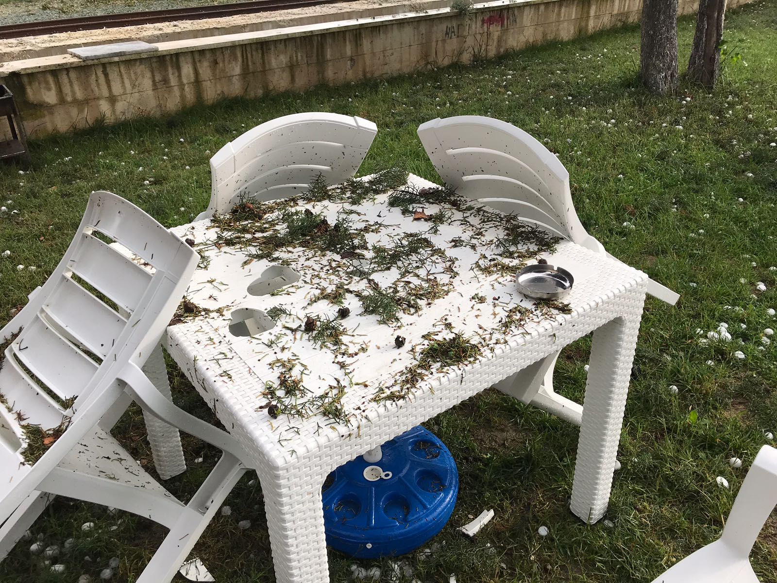 Kavakta ki Dolu Yağışı Hayatı Felç Etti Kavakta ki Dolu Yağışı Hayatı Felç Etti